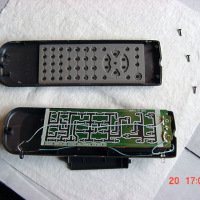 Wii sensor inside an old remote