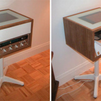 DIY: Retro Entertainment Center