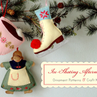 Alicia Paulson’s Ice-Skating Afternoon Felt Ornament-Making Kits