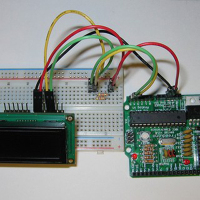 I2C Interface allows for simple LCD connectivity