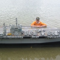 LEGO aircraft carrier