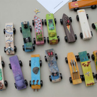 Pinewood derby party