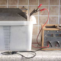 Rust Removal Using Electrolysis