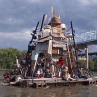 Floating ships are built from the kitchen sink and more