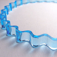 DIY: Sinusoidal Acrylic Bracelet