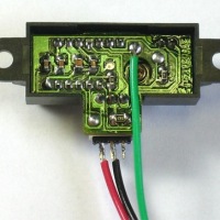 Analog signal from digital proximity sensor