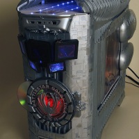 Battlestar Galactica case mod