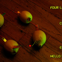 Lemon-powered LEDs