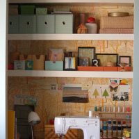 Lovely Design’s Closet Craft Room