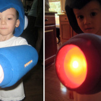 Mega Man costume looks powerful!