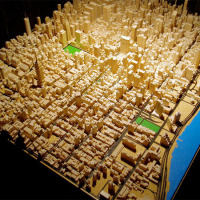 Amazing miniature midtown Manhattan