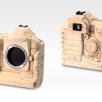 Balsa Wood DSLR Camera