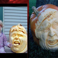 Incredible pumpkin carvings by Ray Villafane