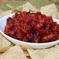 Sweet & Spicy Cranberry Salsa