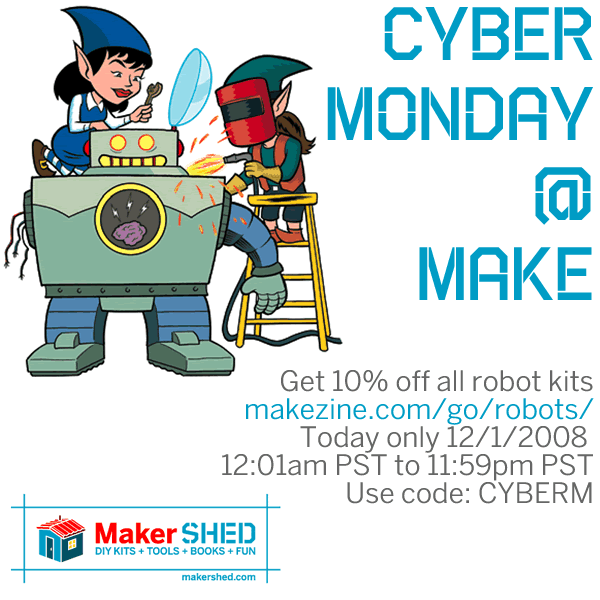 Welcome to CYBER MONDAY on MAKE