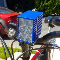 DIY: Kilo-Lumen bike headlight