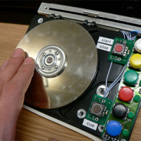 HDDJ – hard disk for rotary input