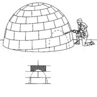 Book on building snow shelters