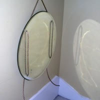 DIY designer mirror remake