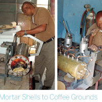 Mortar Shells to Coffee Grounds