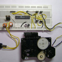 Simple PWM DC motor control with an AVR