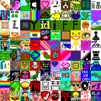 Pixel art depot