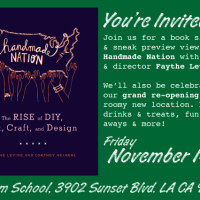 Handmade Nation Book Signing & Sneak Preview Party in LA