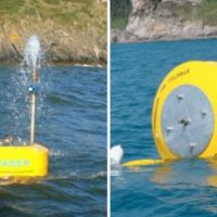 Searaser: pump water with waves