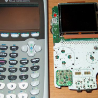 Gameboy gets implanted inside a TI-83 series calculator