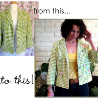 Sommer Designs’ Revamped Thrifted Jacket