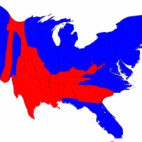 Election maps based on population