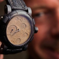 Watchmaker uses spare parts from space