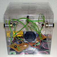 Hacked, modded, DIY birthday noise box