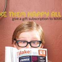 MAKE Magazine gift subscriptions and gift certificates – it’s not too late to spark a lifetime of making!