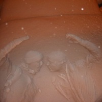 Snow art