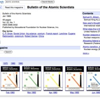 Popular Science, Popular Mechanics, Bulletin of the Atomic Scientists, @ Google Book Search