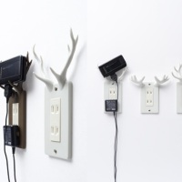 Wall antlers for your outlets