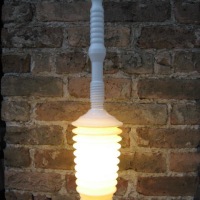 Toilet plunger lamp