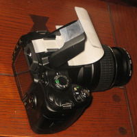 DIY: Cheap on-camera flash diffuser