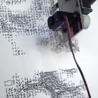 Suspended Pen on an XY Plotter: The Drawing Machine