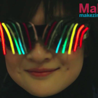 Light up your Eyes with Rainbow EL-Wire Glasses