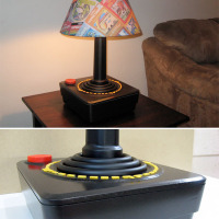 Giant Atari Joystick Lamp