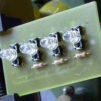 DIY LED pushbutton switches