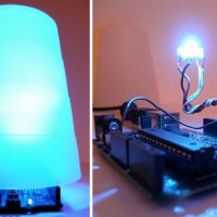 Facebook lamp indicates social events