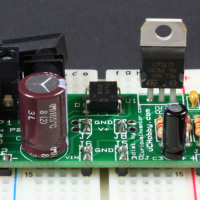 In the Maker Shed: Plug-in Bread-Board Power Supply