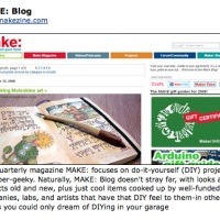 MAKE – One of PC magazine’s favorite blogs