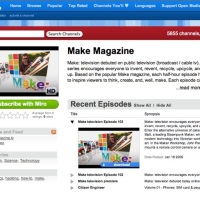 RSS feed of the Make: television torrents & Make magazine channel on Miro!