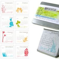 Plantable/reusable calendars