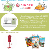 SINGER®’s Sewing with Nature Contest Kicks Off TODAY!