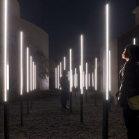 Array and Constellation projects create forests of light in public space